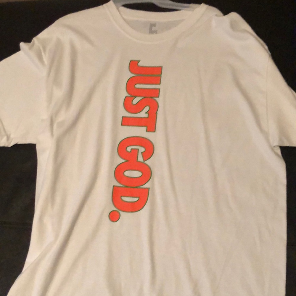 God Is Dope White